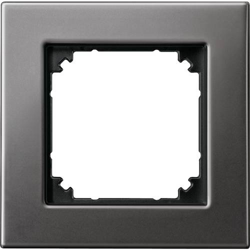 Merten Rahmen Abdeckung System M Rhodium-Grau 475114 1 St.
