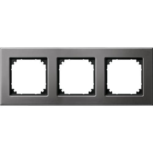 Merten Rahmen Abdeckung System M Rhodium-Grau 475314 1 St.