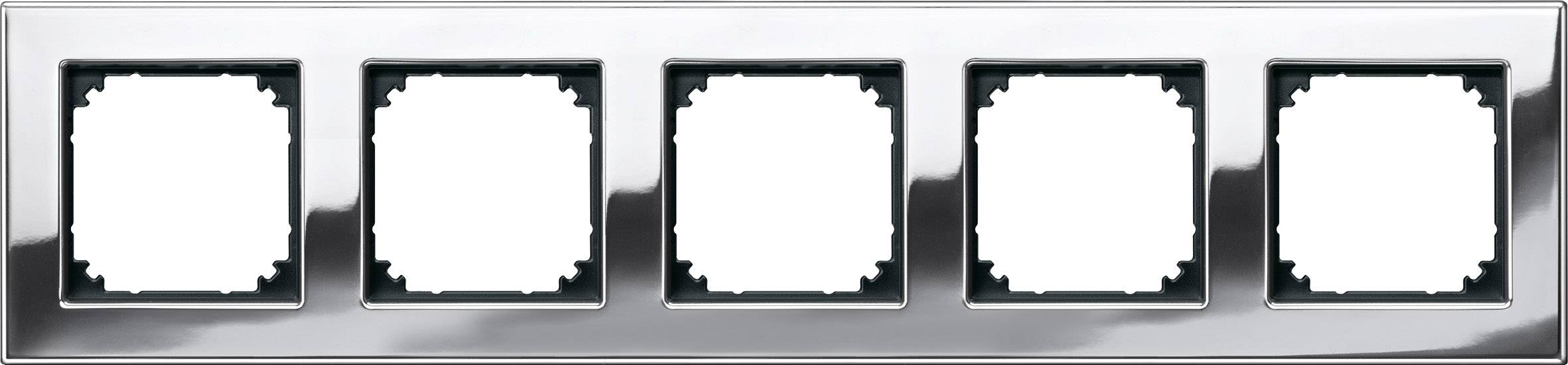 Merten Rahmen Abdeckung System M Chrom 475539 1 St.