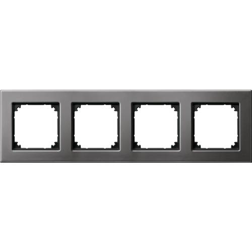 Merten Rahmen Abdeckung System M Rhodium-Grau 475414 1 St.