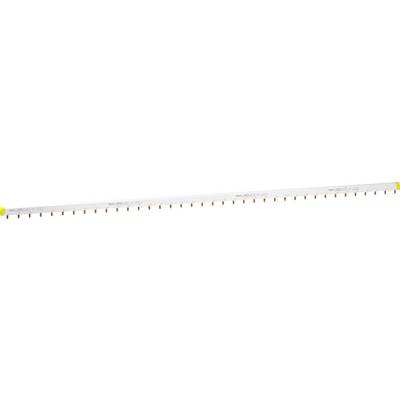 'Patchbox CAT6A Patchcatcher': Ein langer Streifen mit 24 nummerierten, kupferfarbenen Patchbuchsen.