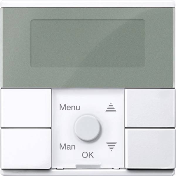 1St. Merten MEG5755-0325 Zeitschaltuhr-Modul, aktivweiß glänzend, System M