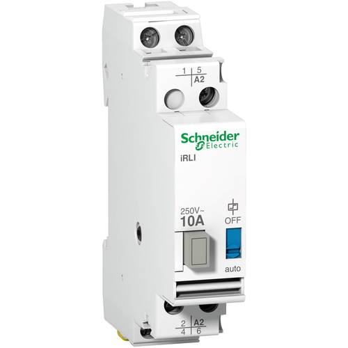 Schneider Electric A9E15537 Relais Nennspannung: 230 V/AC Schaltstrom (max.): 10 A 1 Wechsler, 1 Schließer 1 St.