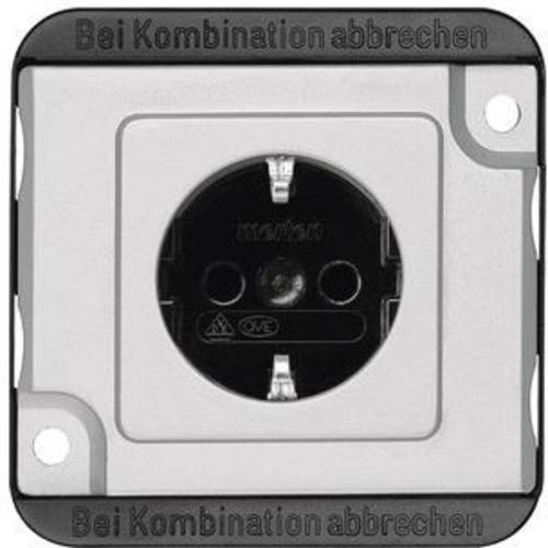 Merten Einsatz Schutzkontakt-Steckdose Silber MEG2300-7060 1 St.