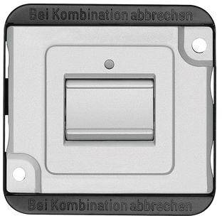 Merten Einsatz Kontrollschalter Silber MEG3106-7060 1 St.