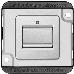 Merten Einsatz Kreuzschalter Silber MEG3117-7060 1 St.