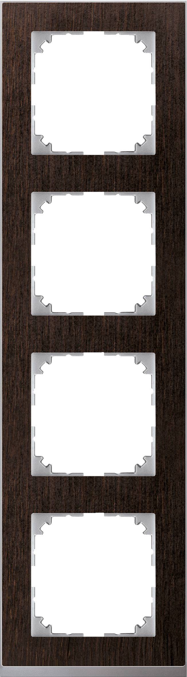 Merten Rahmen Abdeckung System M Wenge MEG4040-3671 1 St.