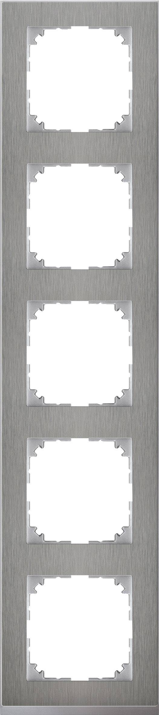 Merten Rahmen Abdeckung System M Edelstahl MEG4050-3646 1 St.