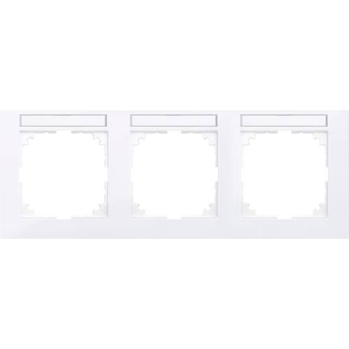 Merten Rahmen Abdeckung System M Weiß MEG4031-3625 1 St.