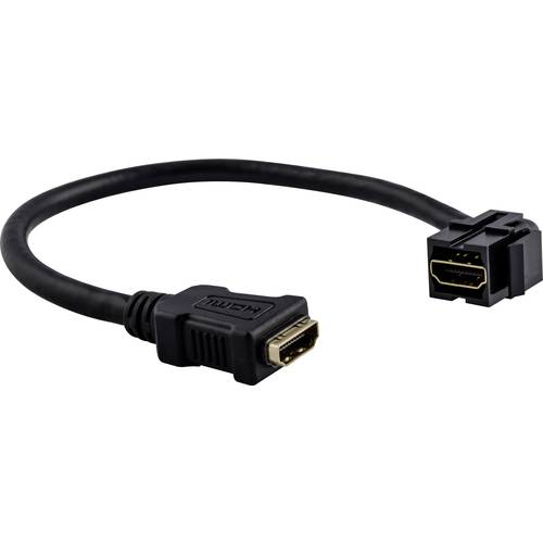 Merten Einsatz HDMI Schwarz MEG4583-0002 1 St.