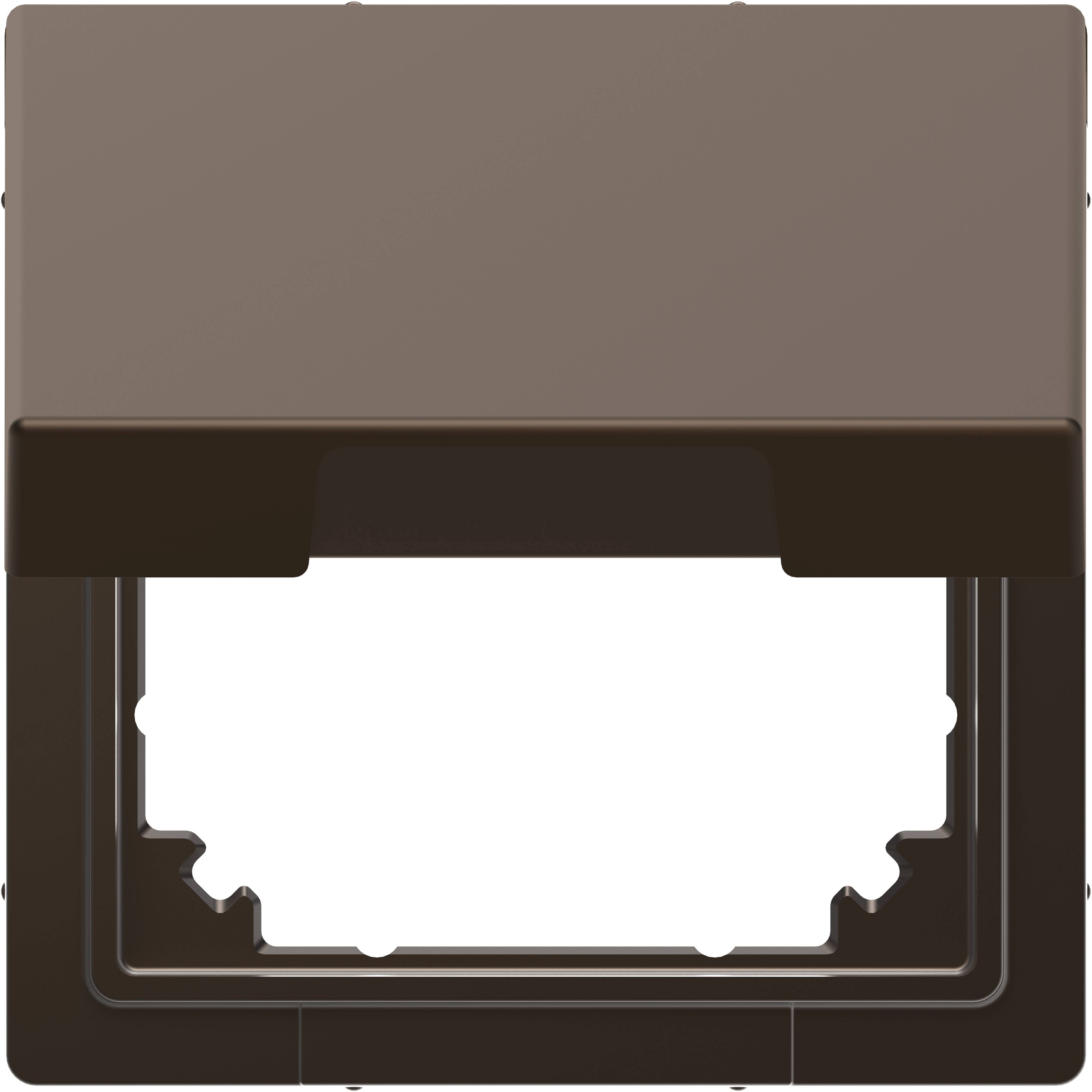 Merten Zwischenrahmen Abdeckung System Design Mocca MEG4081-6052 1 St.