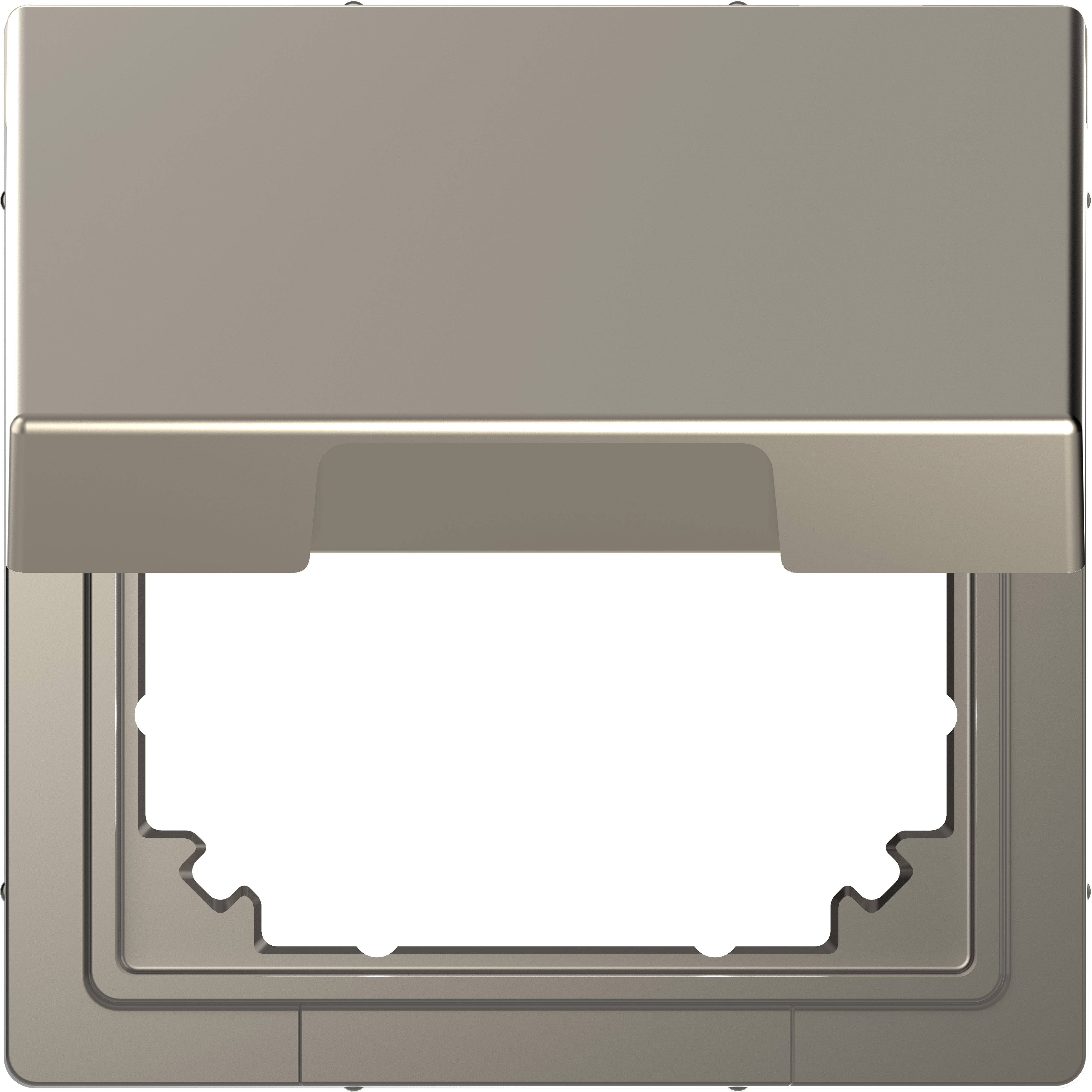 Merten Zwischenrahmen Abdeckung System Design Nickel MEG4081-6050 1 St.