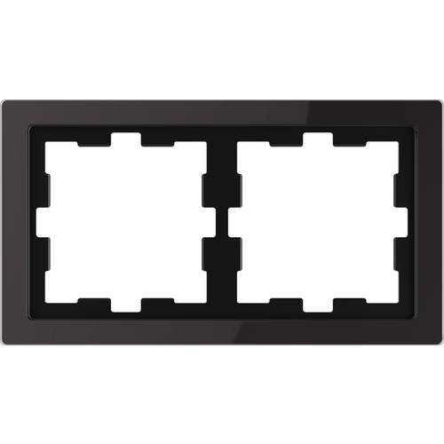 Merten Rahmen Abdeckung System Design Onyxschwarz MEG4020-6503 1 St.