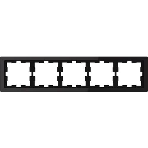 Merten Rahmen Abdeckung System Design Onyxschwarz MEG4050-6503 1 St.