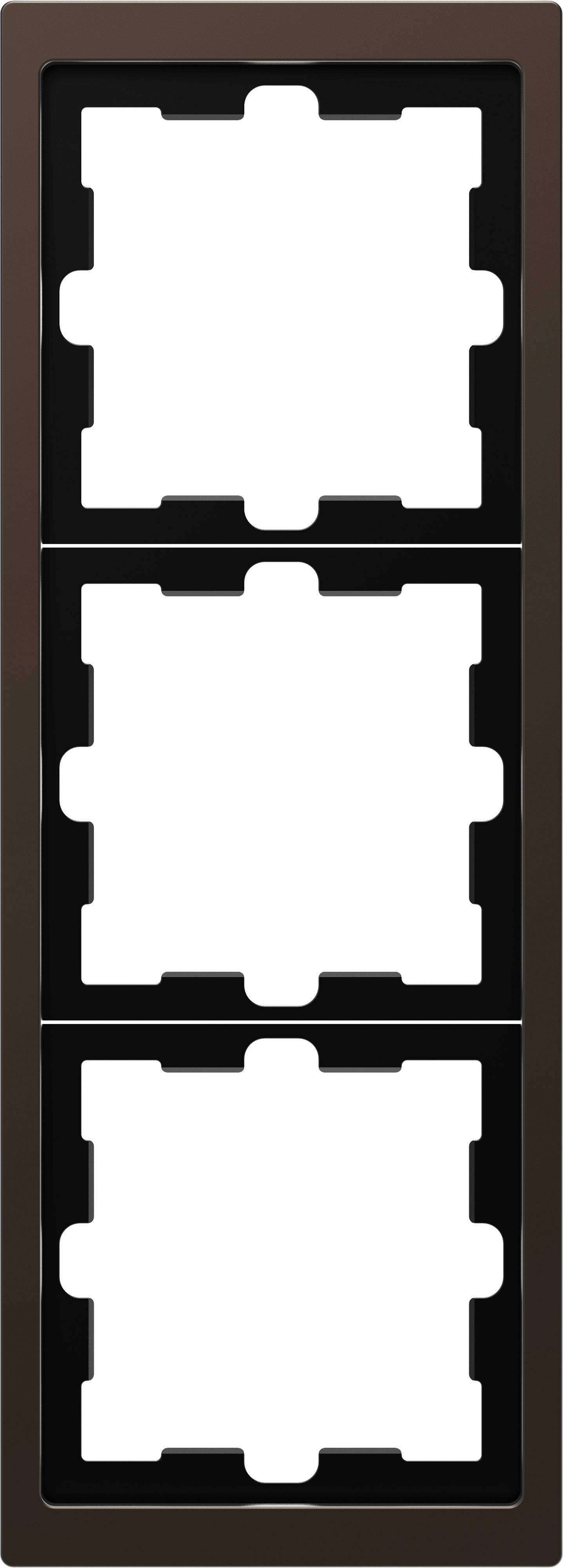 Merten Rahmen Abdeckung System Design Mocca MEG4030-6552 1 St.