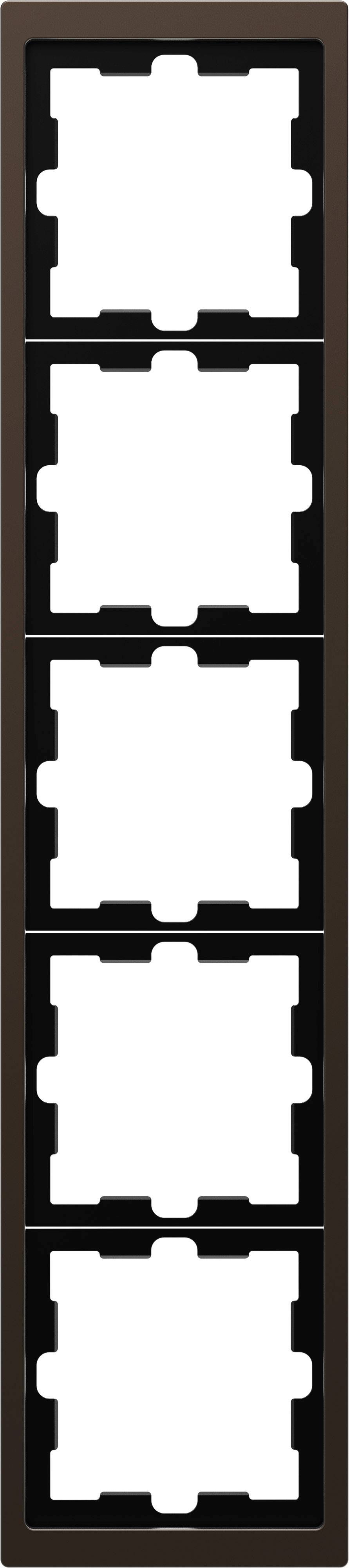 Merten Rahmen Abdeckung System Design Mocca MEG4050-6552 1 St.