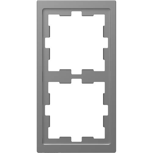 Thumbnail - Merten Rahmen Abdeckung System Design Edelstahl MEG4020-6536 1 St.