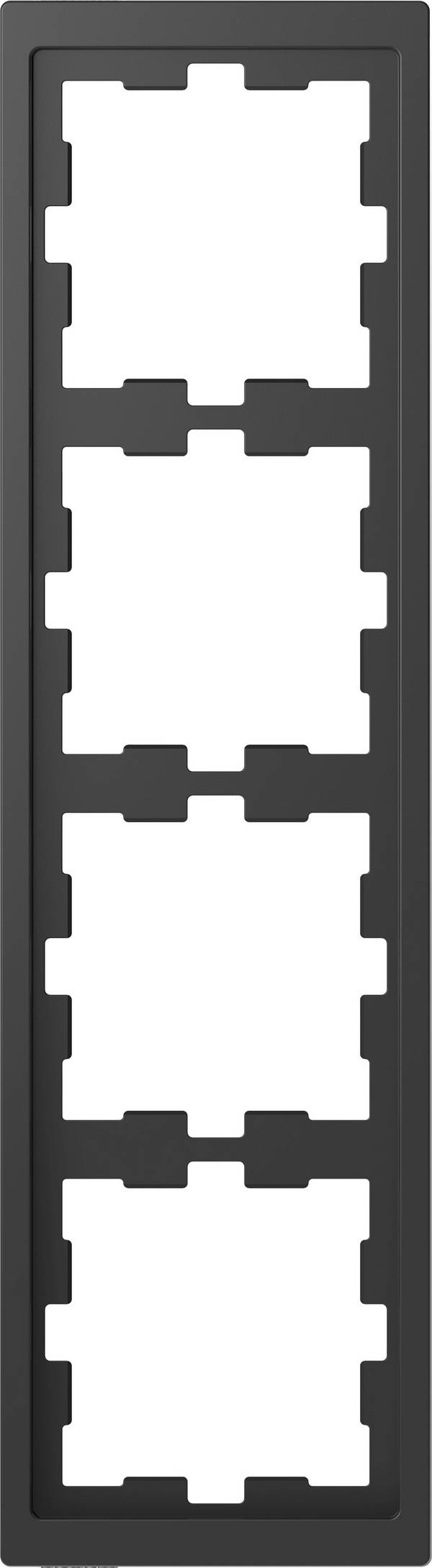 Merten Rahmen Abdeckung System Design Anthrazit MEG4040-6534 1 St.