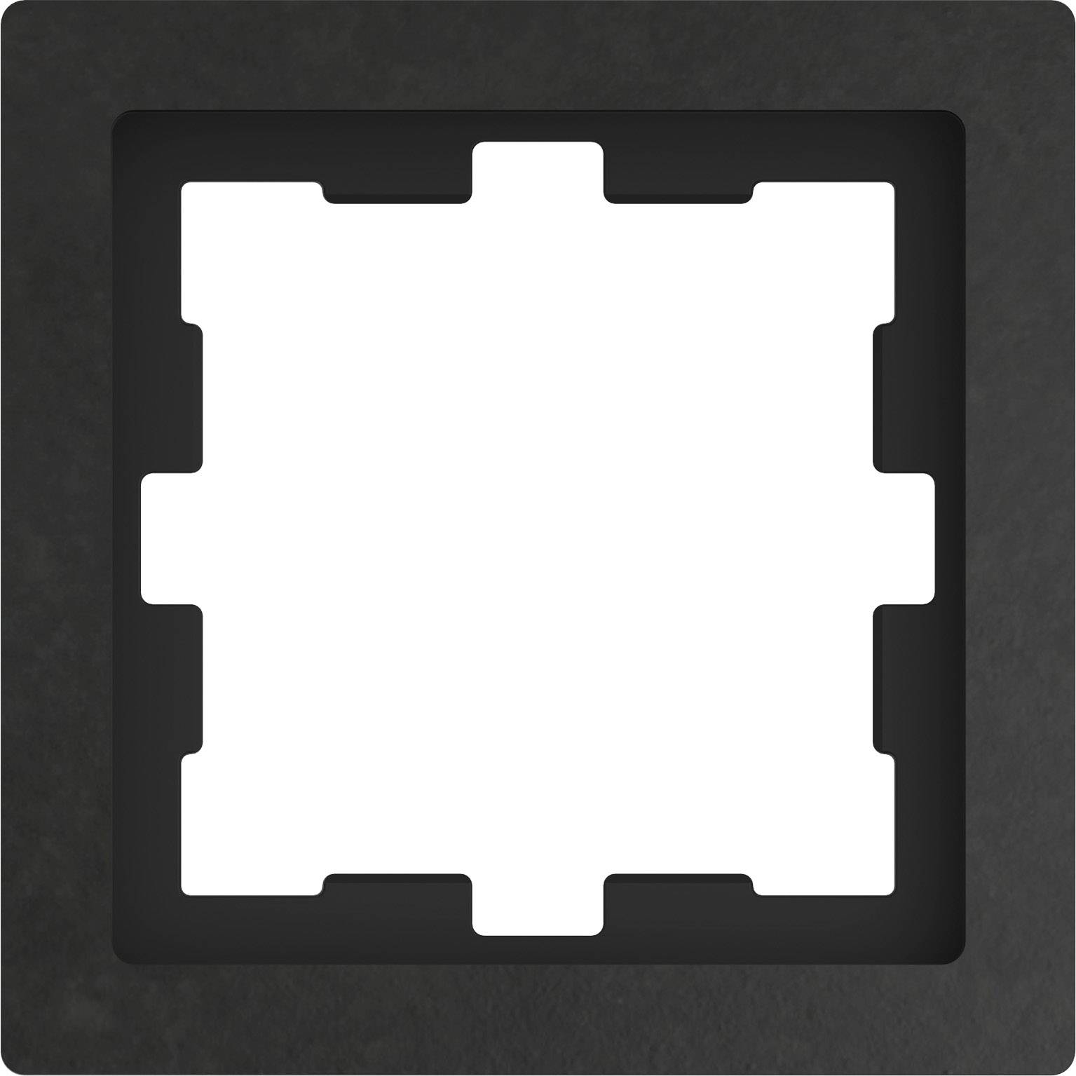 Merten Rahmen Abdeckung System Design Basalt-Grau MEG4010-6547 1 St.