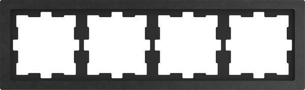 Merten Rahmen Abdeckung System Design Basalt-Grau MEG4040-6547 1 St.
