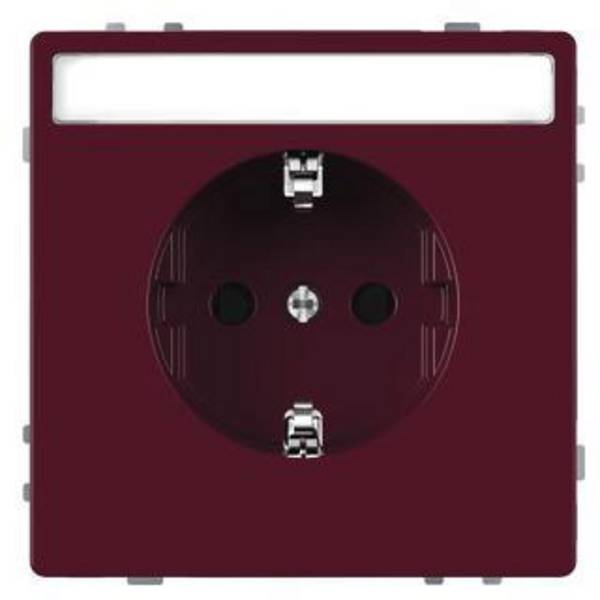 Merten Steckdose System Design Rubin-Rot MEG2302-6006 1 St.