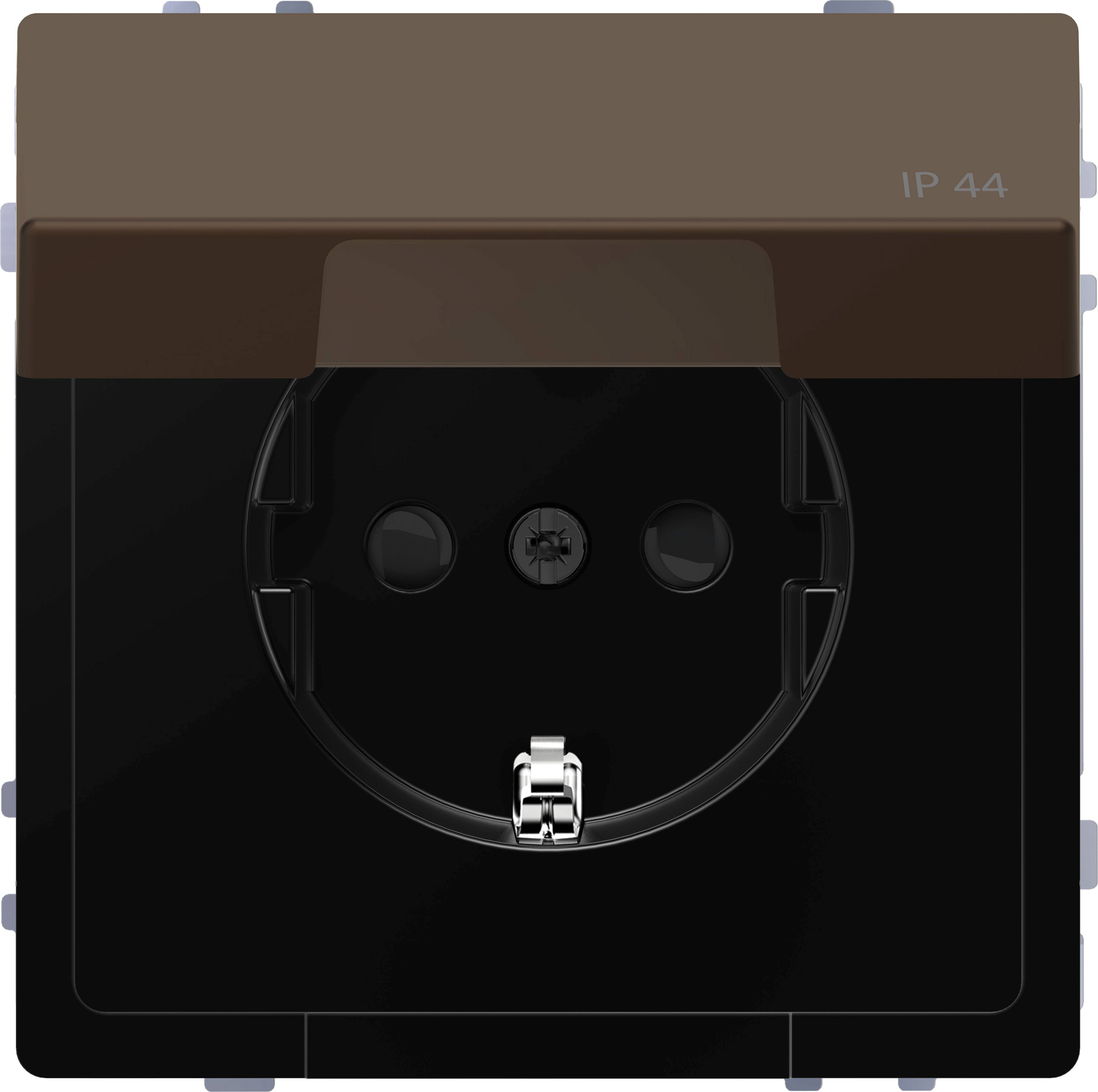 Merten Steckdose System Design Mocca MEG2314-6052 1 St.