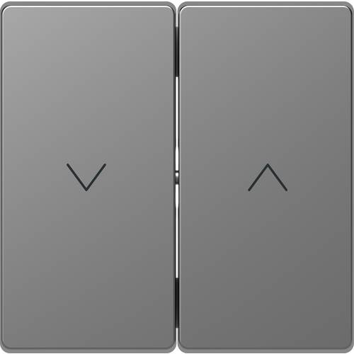 Thumbnail - Merten Abdeckung Wechselschalter System Design Edelstahl MEG3855-6036 1 St.