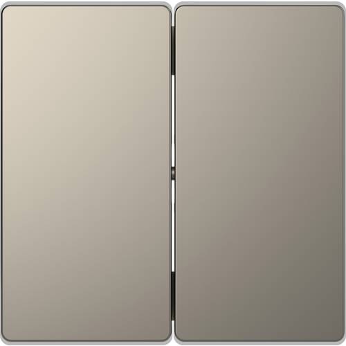 Merten Abdeckung Wechselschalter System Design Nickel MEG3400-6050 1 St.
