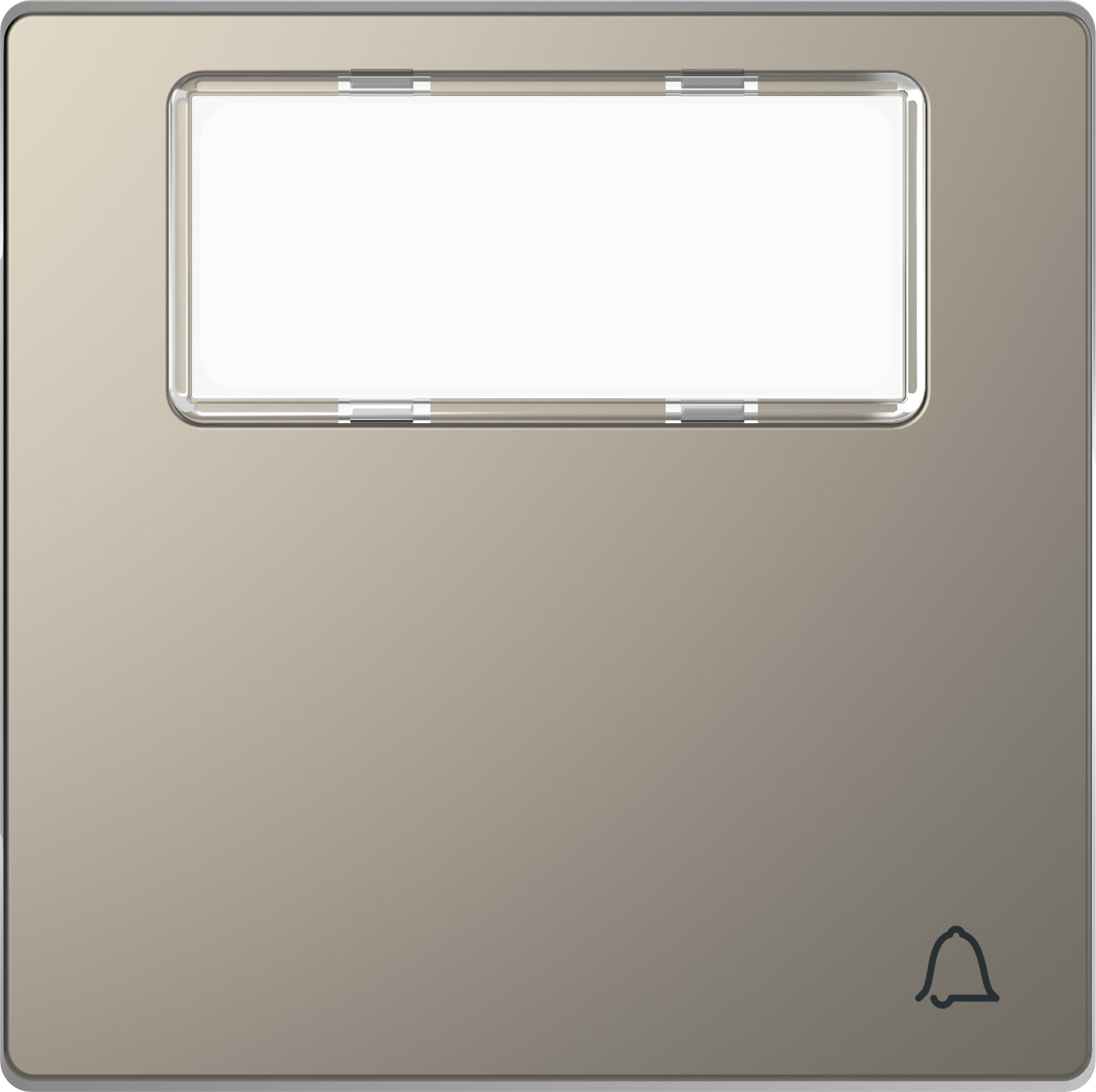 Merten Abdeckung Wechselschalter System Design Nickel MEG3365-6050 1 St.