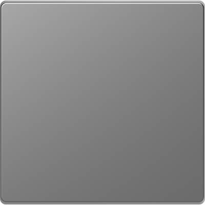 Glatte, graue Metalloberfläche mit leichtem Glanz, rechteckige Form.