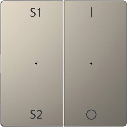 Merten Abdeckung Wechselschalter System Design Nickel MEG5228-6050 1 St.