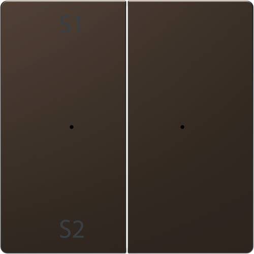 Merten Abdeckung Wechselschalter System Design Mocca MEG5226-6052 1 St.