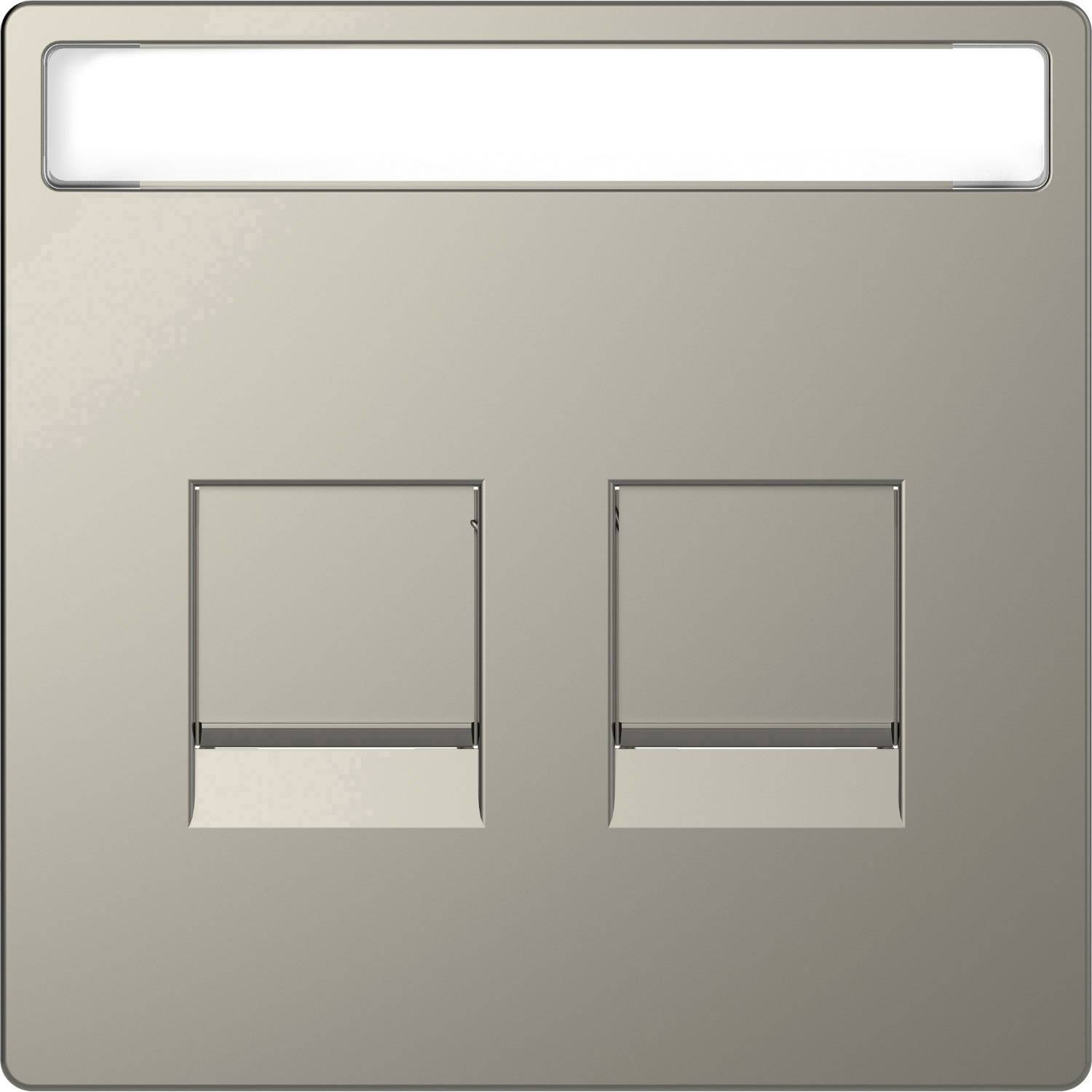 Merten Abdeckung System Design Nickel MEG4564-6050 1 St.