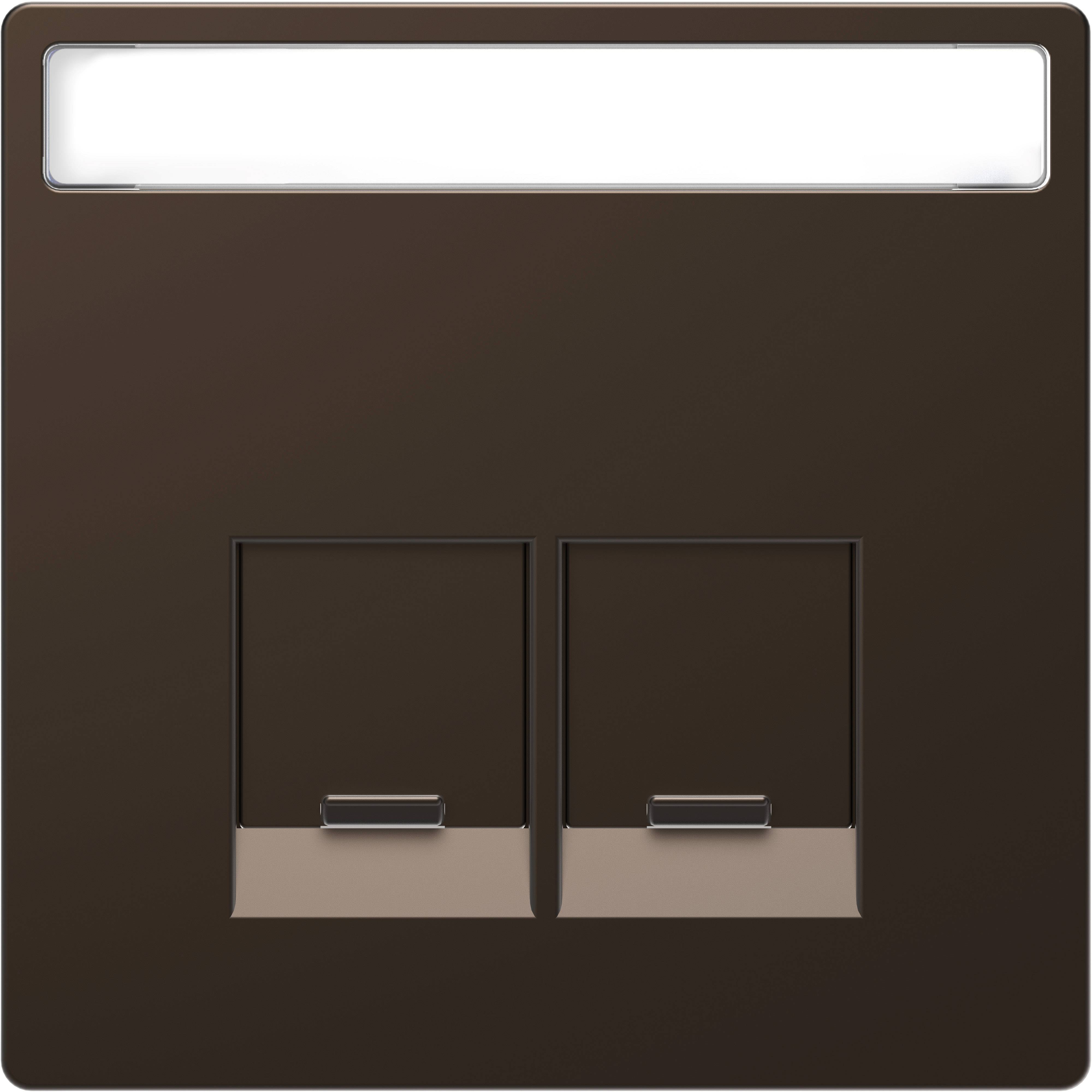 Merten Abdeckung System Design Mocca MEG4574-6052 1 St.