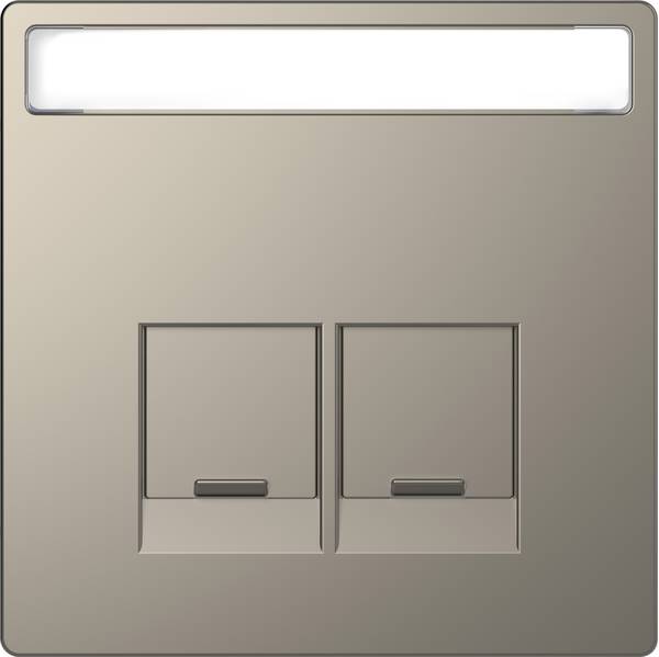 Merten Abdeckung System Design Nickel MEG4574-6050 1 St.