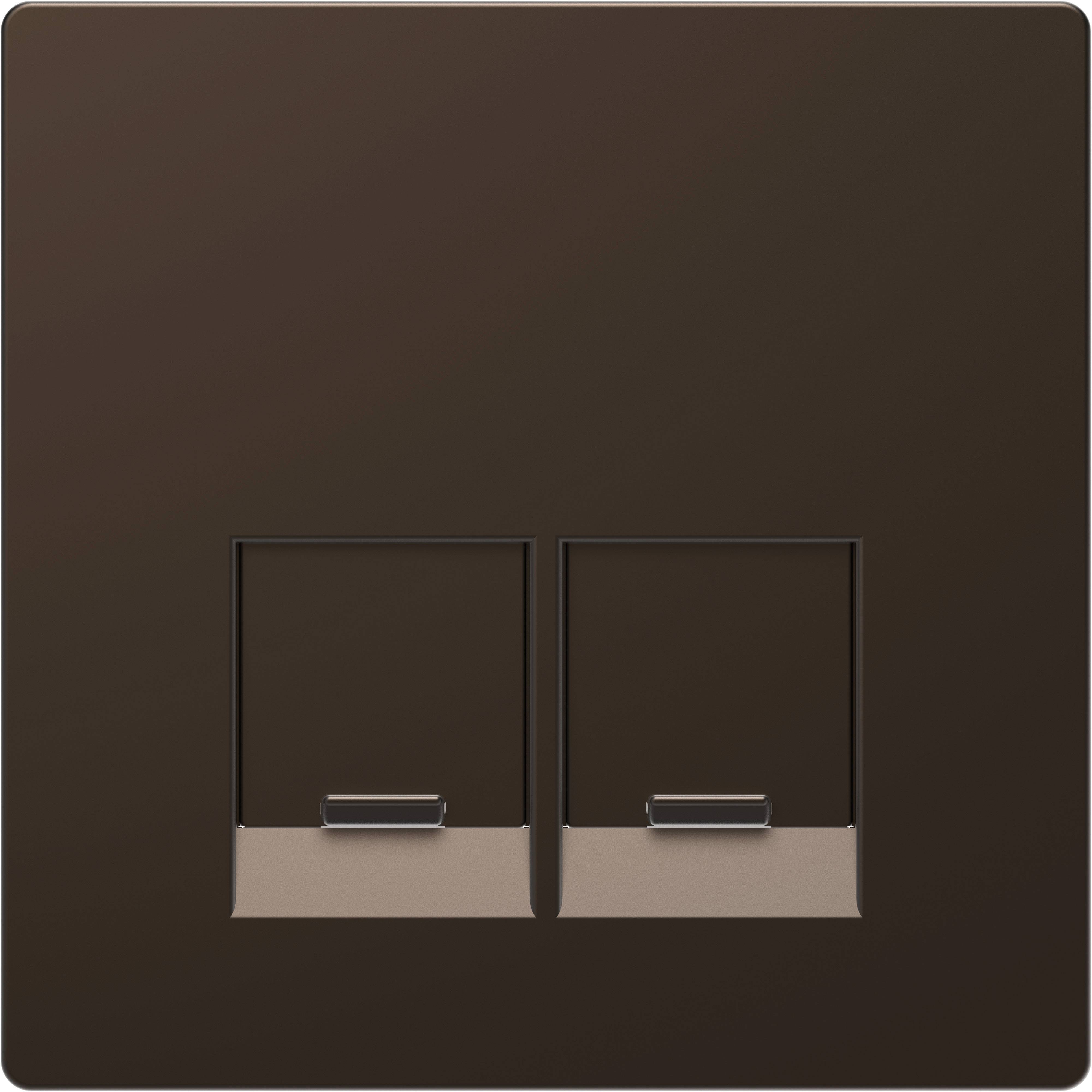 Merten Abdeckung System Design Mocca MEG4572-6052 1 St.