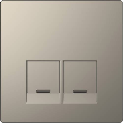 Merten Abdeckung System Design Nickel MEG4572-6050 1 St.