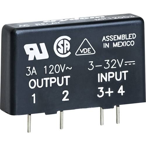 Crydom Halbleiterrelais MP240D3 3 A Schaltspannung (max.): 280 V/AC Nullspannungsschaltend 1 St.