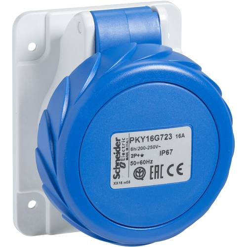 Schneider Electric PKY16G723 PKY16G723 CEE Anbaudose 16 A 250 V 1 St.