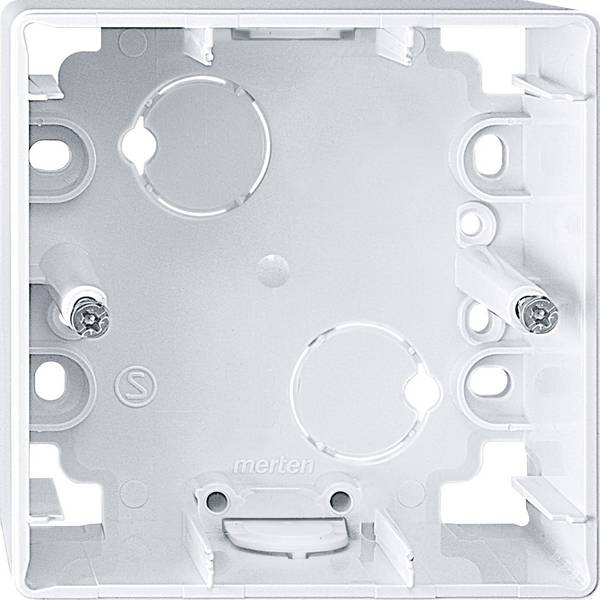Merten 519125 Abzweigkasten (L x B x H) 42 x 80 x 80 mm Weiß IP20 1 St.