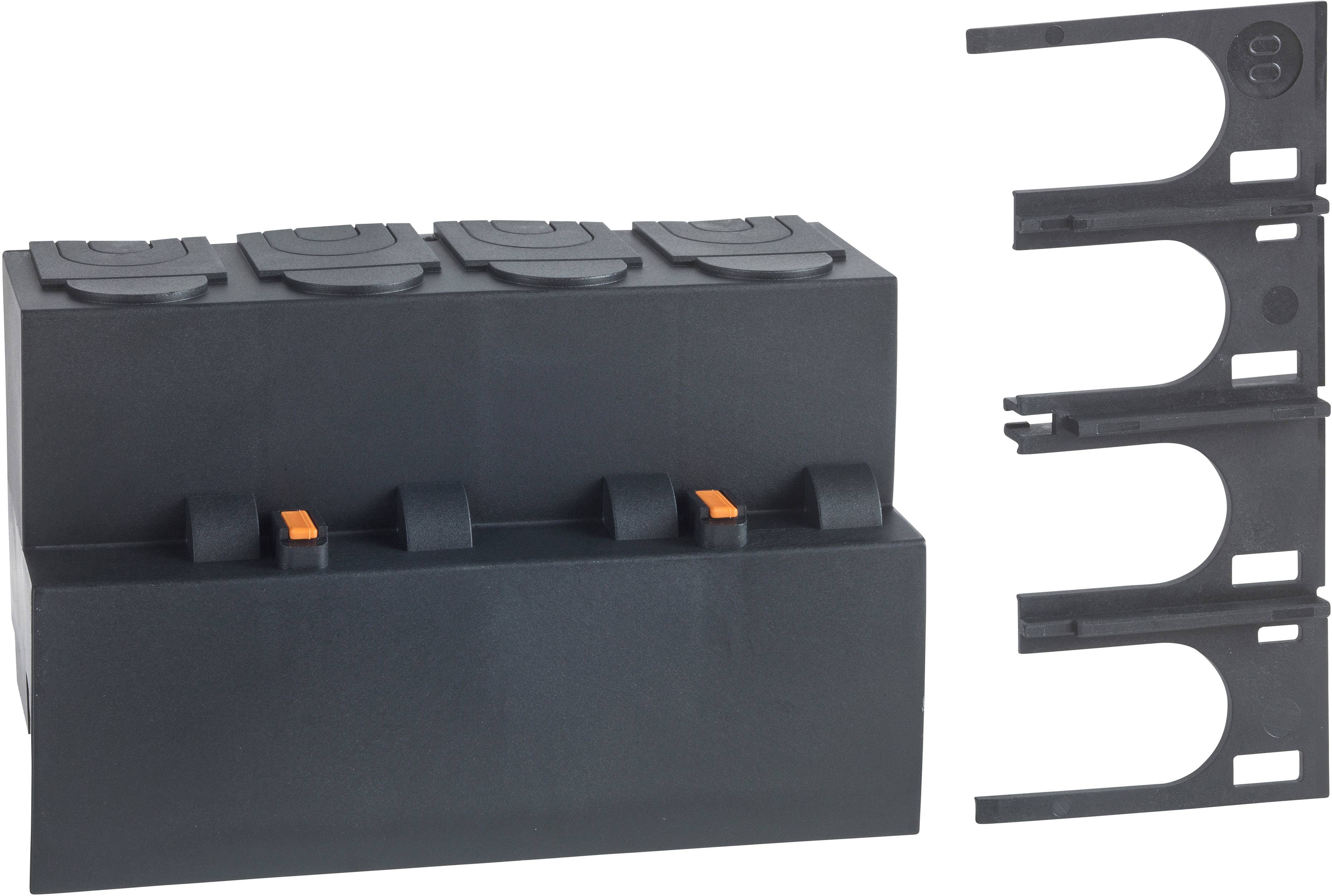 Schneider Electric 19081 Klemmenabdeckung Passend für (Details): NG125 Anthrazit-Grau 1 St.