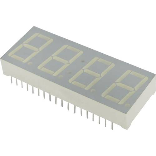 Kingbright 7-Segment-Anzeige Rot (High Efficiency Red) 14 mm 2 V Ziffernanzahl: 4 CA56-11EWA