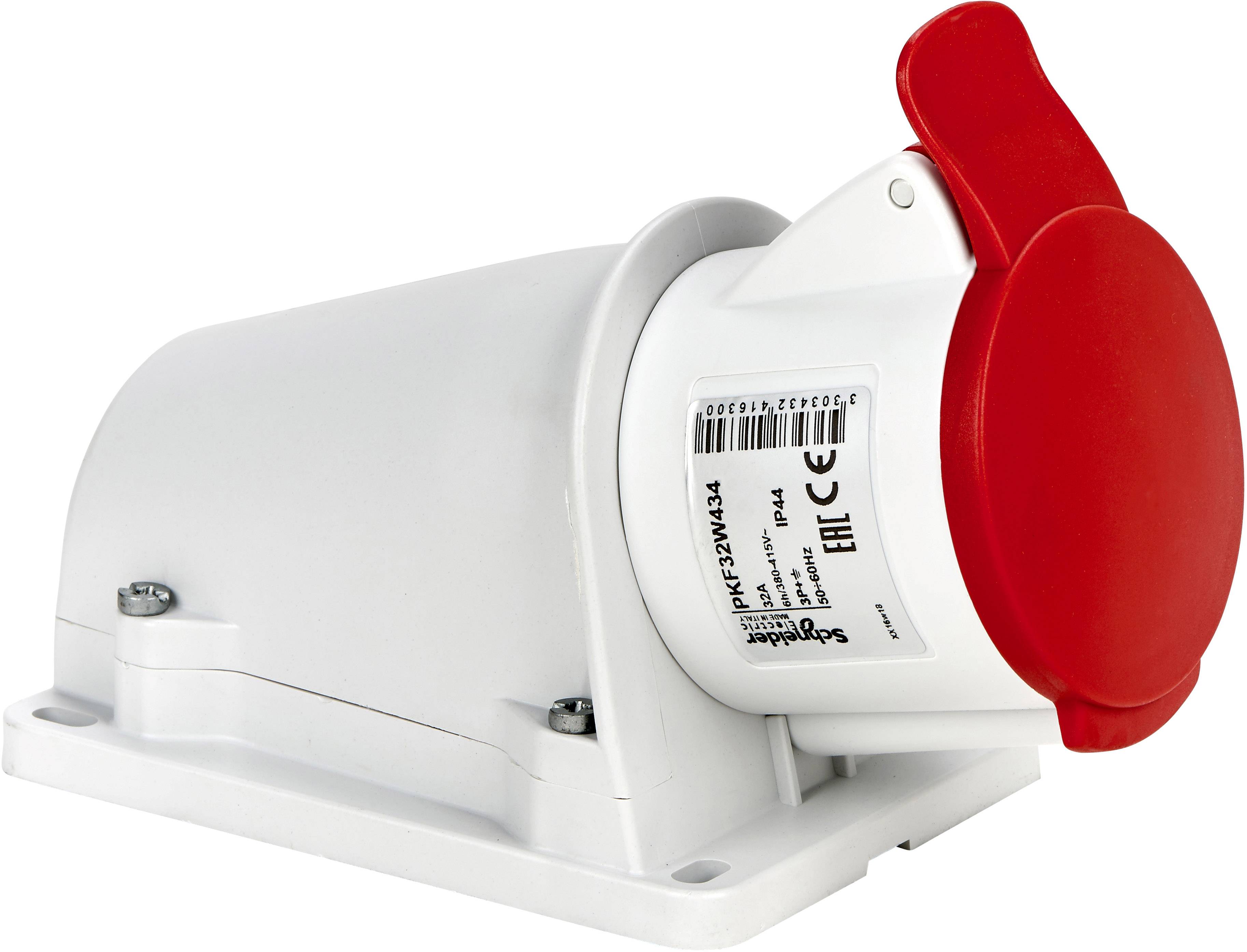 Schneider Electric PKF32W434 PKF32W434 CEE Wandsteckdose 32 A 415 V 1 St.