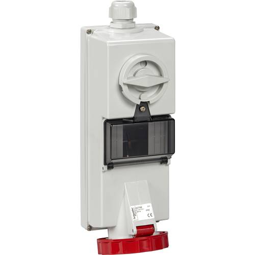 Schneider Electric 83796 83796 CEE Wandsteckdose 32 A 415 V 1 St.