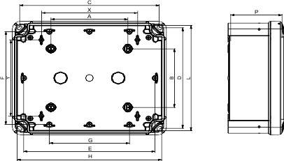 APC GS Industriegeh. Abs NSYTBS241910 225X175X100 NSYTBS241910