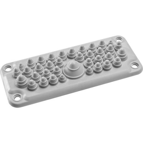 Schneider Electric NSYAECPFLT35 Kabeldurchführung Thermoplastisches Elastomer Lichtgrau (RAL 7035) 1 St.