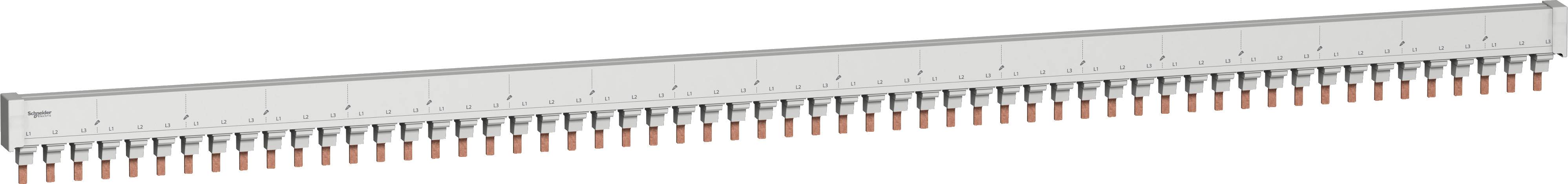 Schneider Electric M9XCP357 Kammschiene Lichtgrau 3polig 80 A 277 V/AC