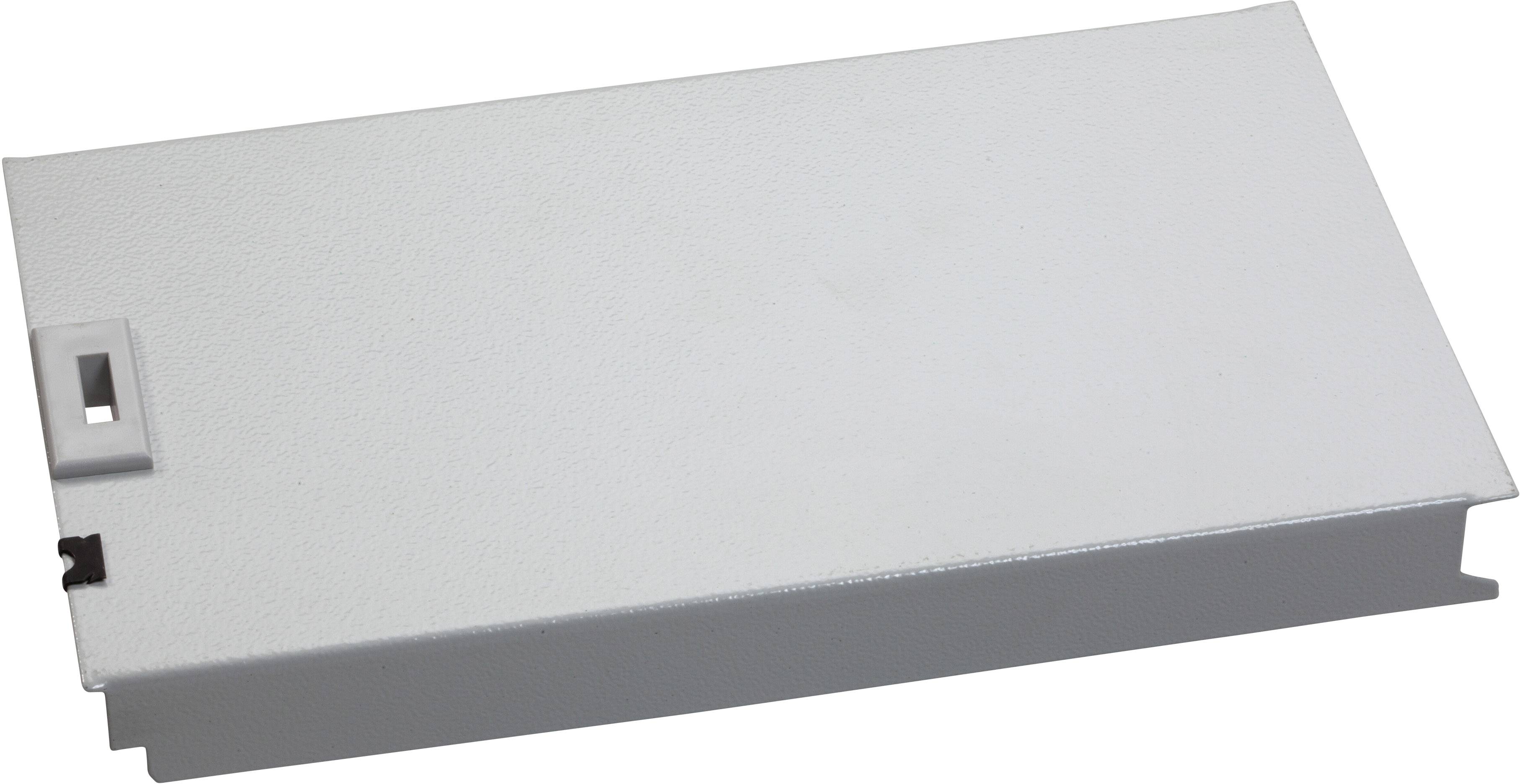 Schneider Electric NSYCTL600DLM NSYCTL600DLM Abdeckplatte (B x H) 600 mm x 150 mm Stahl Lichtgrau (RAL 7035) 1 St.