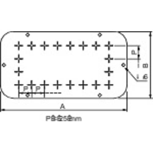 Schneider Electric NSYTLG Kabeldurchführung Plattenstärke (max.) 1.5 mm Stahl Lichtgrau (RAL 7035) 1 St.