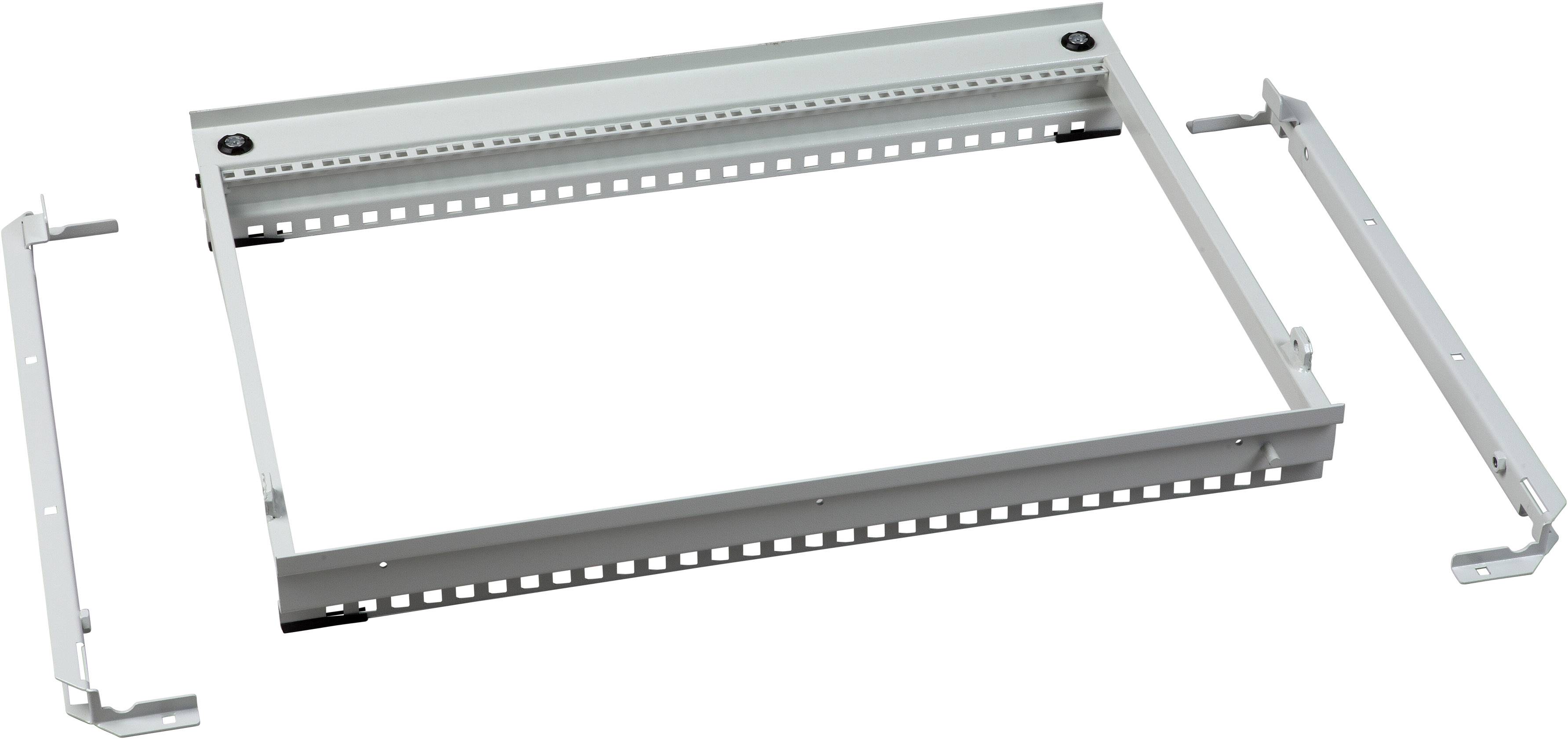 Schneider Electric NSYVDM20UP 19 Zoll Netzwerkschrank-Rahmen 20 HE Geeignet für Schranktiefe: 250 mm Grau